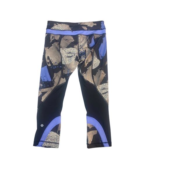 Lululemon Run Inspired Crop II Full in Luxtrem (Mesh) Size 8 - Picture 2 of 11